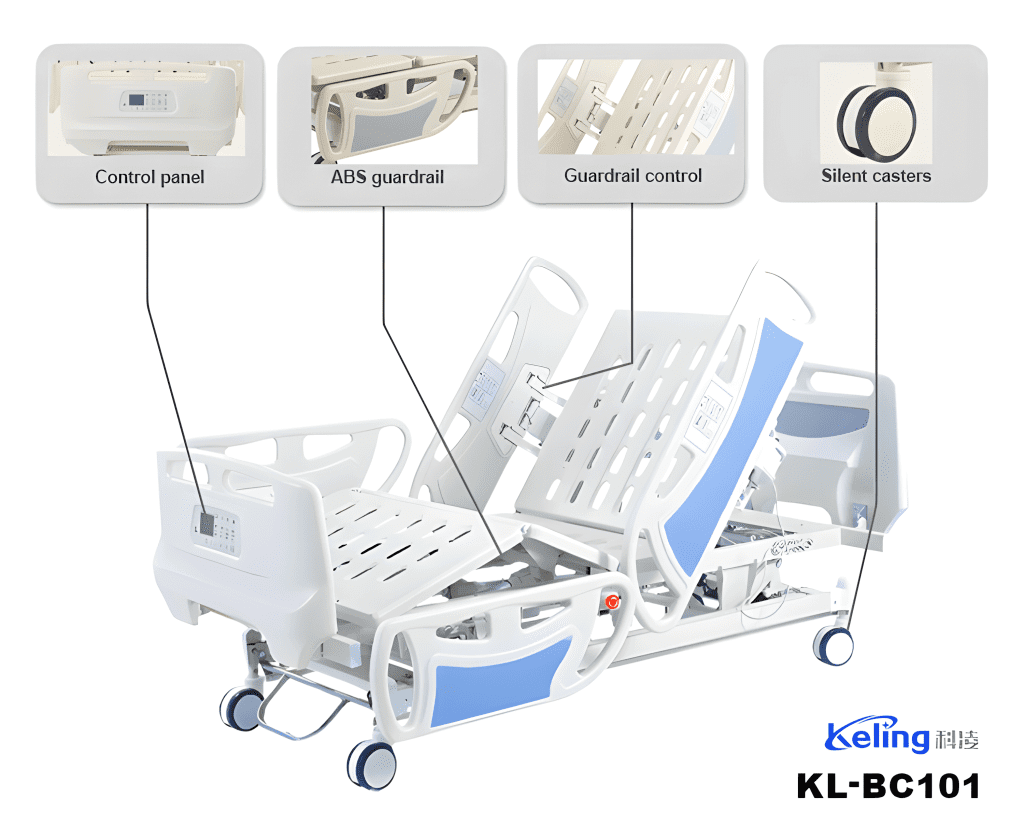 Cama de hospital eléctrica-KL-BC-101