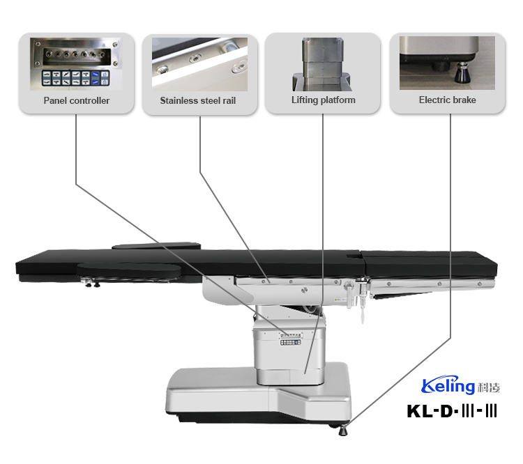 Electric Operating Table-KL-D-THREE-THREE - Slika 3
