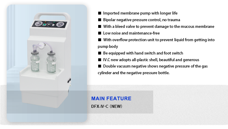 Electric Suction Machine-DFX-FOUR-C - Imagem 3