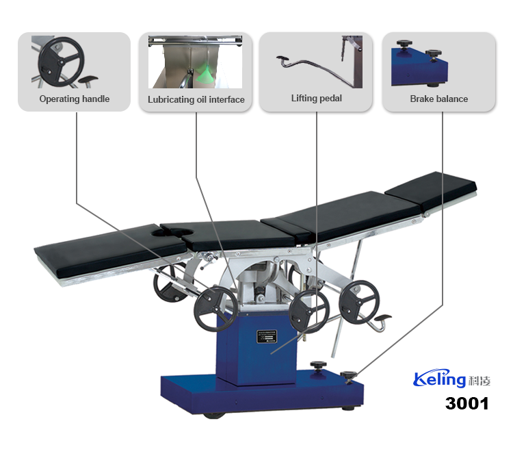 Hydraulic Operating Table-3001 – Image 4